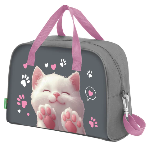 ����� ��� ������� � �������� ������, ���������� BRAUBERG KIDS � �������, 35x25x15 ��, "Purr cat", 274629 �����