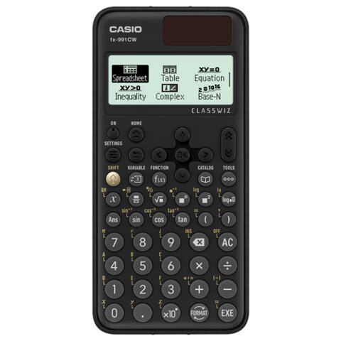 ����������� ���������� CASIO FX-991CW-W-ET-V (16,2�7,7�1,1 ��), 10+2 �������, 540 ������� �����