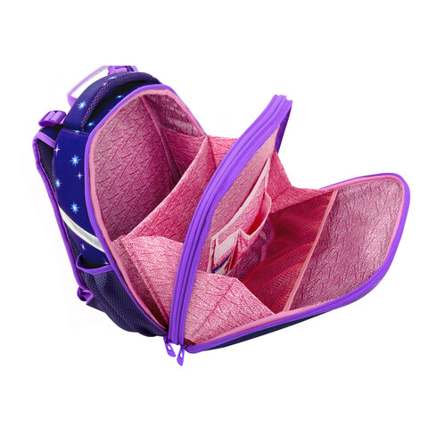 Ранец BRAUBERG UP, 2 отделения, с брелоком, "Bright fox", 36х28х15 см, 274665 - фото 6