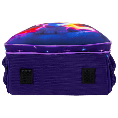 Ранец BRAUBERG UP, 2 отделения, с брелоком, "Bright fox", 36х28х15 см, 274665 - фото 7