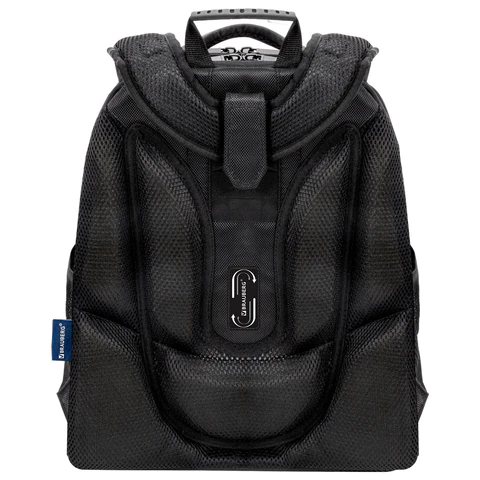 Ранец BRAUBERG UP, 2 отделения, с брелоком, "Speedometer", 36х28х15 см, 274666 - фото 5