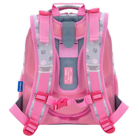 Ранец BRAUBERG UP, 2 отделения, с брелоком, "Милые коты", 36х28х15 см, 274667 - фото 4