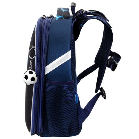 Ранец BRAUBERG UP, 2 отделения, с брелоком, "Game battle", 36х28х15 см, 274668 - фото 3