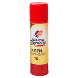 Клей-карандаш ЛУЧ "Школа творчества", 15 г, PVP основа, 29С 1736-08