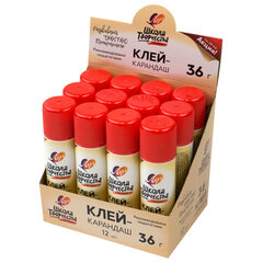 Клей-карандаш ЛУЧ &laquo;Школа творчества&raquo;, 36 г, PVP основа, 29С 1738-08