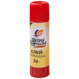 Клей-карандаш ЛУЧ "Школа творчества", 36 г, PVP основа, 29С 1738-08
