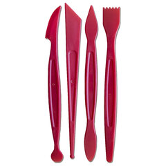 Стеки для лепки и моделирования, пластиковые, НАБОР 4 шт., ЛУЧ &laquo;Школа творчества&raquo;, 32С 2096-08