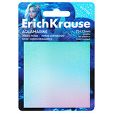 Блок самоклеящийся пластиковый ERICH KRAUSE "Aquamarine", 73х73 мм, 20 листов, 65169