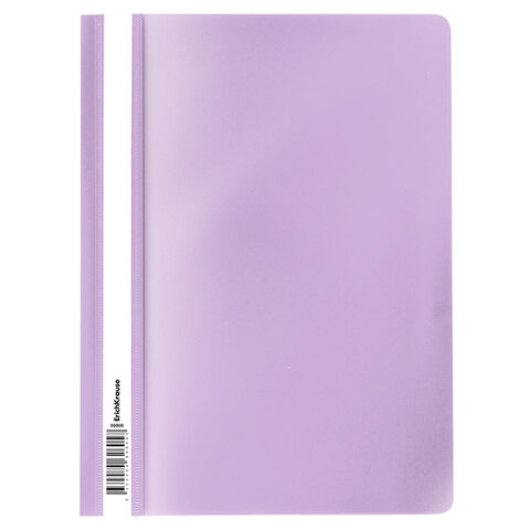 Скоросшиватель пластиковый ERICH KRAUSE "Matt Pastel Bloom", A4, 120/180 мкм, ассорти, 61129