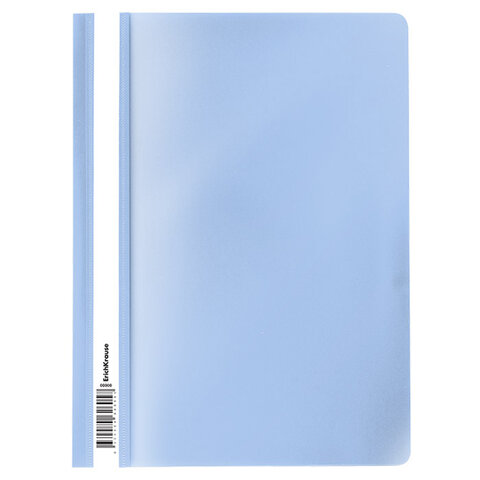 Скоросшиватель пластиковый ERICH KRAUSE "Matt Pastel Bloom", A4, 120/180 мкм, ассорти, 61129