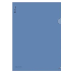 Папка-уголок ERICH KRAUSE &laquo;Glossy Classic&raquo;, A4, прозрачная, ассорти, 50155