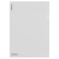 Папка-уголок ERICH KRAUSE &laquo;Glossy Classic&raquo;, A4, прозрачная, ассорти, 50155