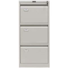 Шкаф картотечный ПРАКТИК &laquo;AFC-03&raquo;, 1008&times;470&times;646 мм, 3 ящика, для 165 подвесных папок, формат папок Foolscap или A4 (БЕЗ ПАПОК)