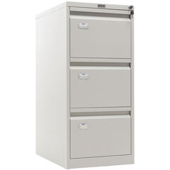 Шкаф картотечный ПРАКТИК &laquo;AFC-03&raquo;, 1008&times;470&times;646 мм, 3 ящика, для 165 подвесных папок, формат папок Foolscap или A4 (БЕЗ ПАПОК)