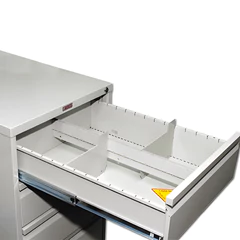 Шкаф картотечный ПРАКТИК &laquo;AFC-07&raquo;, 1327&times;515&times;631мм, 7 ящиков под формат А5 (210&times;149 мм), формат папок Foolscap или A4 (БЕЗ ПАПОК)