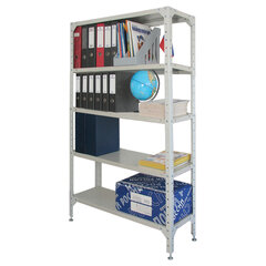 Стеллаж металлический &laquo;УНИВЕРСАЛ&raquo;, 2000&times;1000&times;600 мм, УСИЛЕННЫЕ СТОЙКИ, 5 полок, регулируемые опоры, 290243