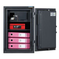 Сейф огневзломостойкий VALBERG &laquo;Гарант-67Т EL&raquo;, 670&times;440&times;440 мм, 99 кг, эл. замок, трейзер, крепление к полу