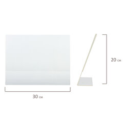 Подставка настольная для рекламных материалов ГОРИЗОНТАЛЬНАЯ (297&times;210 мм), А4, односторонняя, BRAUBERG, 290419