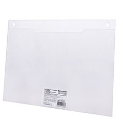 Подставка настенная для рекламных материалов ГОРИЗОНТАЛЬНАЯ (297&times;210 мм), А4, BRAUBERG, 290427