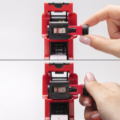 Этикет-пистолет однострочный, прямоугольная лента 21&times;12 мм, 8 символов, BRAUBERG, 290435