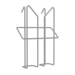 Лоток навесной для стоек ПАРУС, А6, 220&times;115&times;50 мм, проволочный, хром