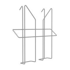 Лоток навесной для стоек ПАРУС, А4, 220&times;225&times;50 мм, проволочный, хром