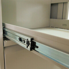 Шкаф картотечный ПРАКТИК &laquo;AFC-05&raquo;, 1634&times;470&times;646 мм, 5 ящиков для 275 подвесных папок, формат папок Foolscap или A4 (БЕЗ ПАПОК)