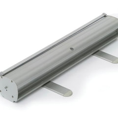 Стенд мобильный для баннера &laquo;Роллскрин 2(80)&raquo;, размер рекламного поля 800&times;2000 мм, алюминий, 290521