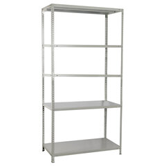 Стойки MS (2550 мм), КОМПЛЕКТ 4 шт. для металлического стеллажа, цвет серый