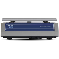 Весы фасовочные MERTECH M-ER 326F-32.5 LCD (0,1-32 кг), дискретность 5 г, платформа 255x210 мм, без стойки