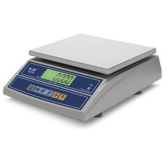 Весы фасовочные MERTECH M-ER 326F-32.5 LCD (0,1-32 кг), дискретность 5 г, платформа 255x210 мм, без стойки