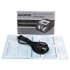 Счетчик банкнот DORS СT1040U, 1000 банкнот/мин., УФ-детекция, фасовка