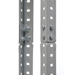 Стеллаж металлический ПРАКТИК &laquo;MS KD&raquo;, сборная стойка, 1950&times;1000&times;400 мм, 4 полки