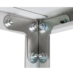 Стеллаж металлический ПРАКТИК &laquo;MS KD&raquo;, сборная стойка, 1950&times;1000&times;500 мм, 4 полки