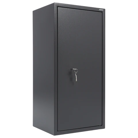 Сейф AIKO "TSN-90Т", 900х435х360 мм, 35 кг, ключевой замок, полка, трейзер, крепление к полу, TSN-90T