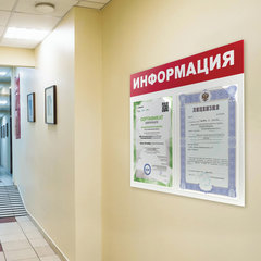 Доска-стенд &laquo;Информация&raquo; 50&times;43 см, 2 плоских кармана формата А4, ЭКОНОМ, BRAUBERG, 291009