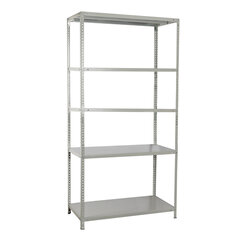 Полка к металлическому стеллажу BRABIX &laquo;MS/<wbr/>MS KD&raquo;, 1000&times;500 мм, КОМПЛЕКТ 2 шт., с фурнитурой, 291124