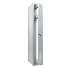 Шкаф (секция без стенки) металлический для одежды BRABIX &laquo;LK 01-30&raquo;, УСИЛЕННЫЙ, 1830&times;300&times;500 мм, 291128