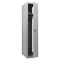 Шкаф (секция без стенки) металлический для одежды BRABIX &laquo;LK 01-40&raquo;, УСИЛЕННЫЙ, 1830&times;400&times;500 мм, 291131