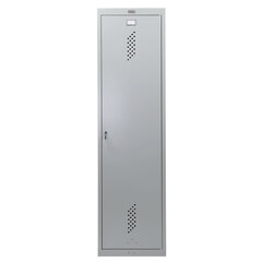 Шкаф металлический для одежды BRABIX &laquo;LK 11-50&raquo;, УСИЛЕННЫЙ, 2 отделения, 1830&times;500&times;500 мм, 22 кг, 291132