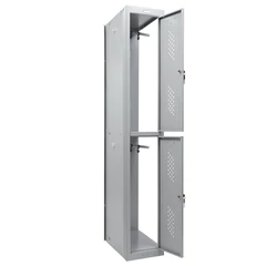 Шкаф (секция без стенки) металлический для одежды BRABIX &laquo;LK 02-30&raquo;, УСИЛЕННЫЙ, 1830&times;300&times;500 мм, 291134