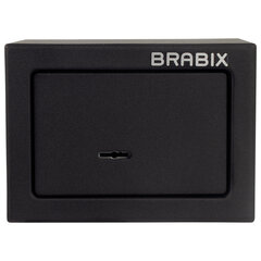 Сейф мебельный BRABIX &laquo;SF-140KL&raquo;, 140&times;195&times;140 мм, ключевой замок, черный, 291140