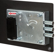 Сейф мебельный BRABIX &laquo;SF-170EL&raquo;, 170&times;260&times;230 мм, электронный замок, черный, 291143