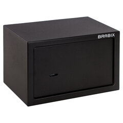 Сейф мебельный BRABIX &laquo;SF-200KL&raquo;, 200&times;310&times;200 мм, ключевой замок, черный, 291144