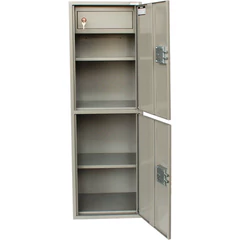 Шкаф металлический для документов BRABIX &laquo;KBS-023Т&raquo;, 1253&times;420&times;350 мм, 27,5 кг, 2 отделения, сварной, 291155