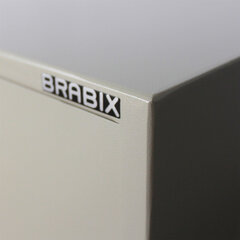 Сейф мебельный BRABIX &laquo;D-18m&raquo;, 180&times;270&times;236 мм, 5 кг, ключевой замок, крепление к стене, 291161