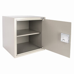 Сейф мебельный BRABIX &laquo;D-40m&raquo;, 400&times;400&times;366 мм, 13 кг, ключевой замок, крепление к стене, 291164