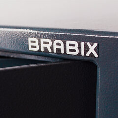 Сейф BRABIX &laquo;КМ-620Т&raquo;, 620&times;430&times;375 мм, 35 кг, ключевой замок + полка, трейзер, крепление к стене, 291167