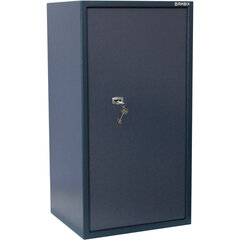 Сейф BRABIX &laquo;КМ-900Т&raquo;, 900&times;470&times;400 мм, 51 кг, ключевой замок + 2 полки, трейзер, крепление к стене, 291168