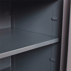 Сейф BRABIX &laquo;КМ-1200Т/<wbr/>2&raquo;, 1200&times;475&times;400 мм, 76 кг, 2 отделения, ключевой замок, трейзер, крепление к стене, 291170